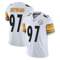 P.Steelers #97 Cameron Heyward Player White Limited Vapor Untouchable Home Game Ldoa Stitched Jerseys