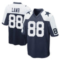 D.Cowboys #88 CeeDee Lamb Player Navy-White Alternate Home Game Ldoa Stitched Jerseys
