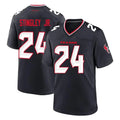 H.Texans #24 Derek Stingley Jr. Player Navy Team Home Game Ldoa Stitched Jerseys
