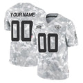 Custom J.Jaguars Arctic Camo Salute To Service Limited Game Any Name & Numbers Ldoa Stitched Jerseys