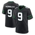 NY.Jets #9 Will McDonald IV Player Black Legacy Home Game Ldoa Stitched Jerseys