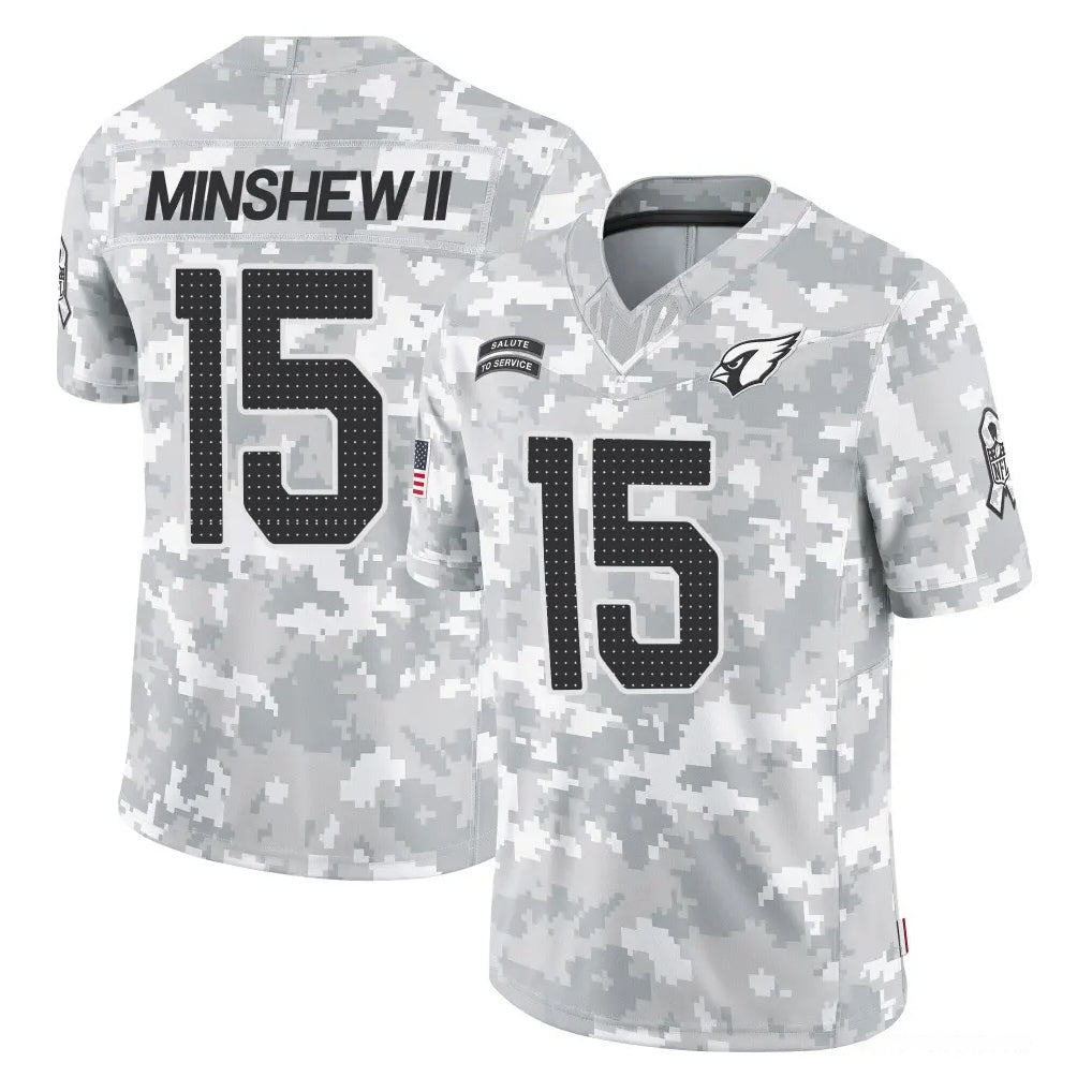 A.Cardinals #15 Gardner Minshew II Player Arctic Camo Limited Salute To Service Home Game Ldoa Stitched Jerseys