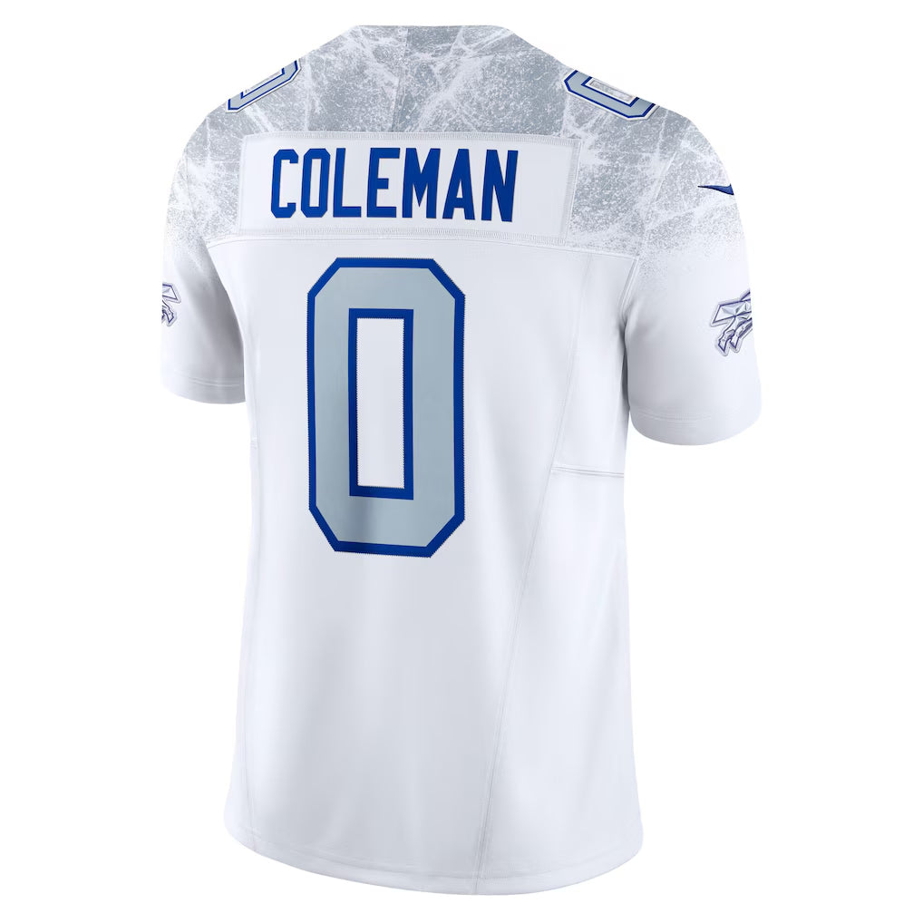 B.Bills #0 Keon Coleman Player White Rivalries Collection Limited Game Ldoa Stitched Jerseys