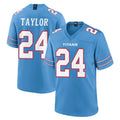 T.Titans #24 Alontae Taylor Player Light Blue 2026 Game Home Ldoa Stitched Jerseys