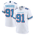 T.Titans #91 John Franklin-Myers Player White 2026 Game Home Ldoa Stitched Jerseys