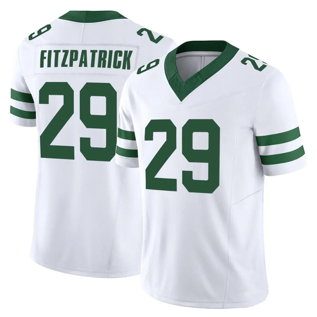 NY.Jets #29 Minkah Fitzpatrick Player White Legacy Limited Vapor F.U.S.E. Home Game Ldoa Stitched Jerseys