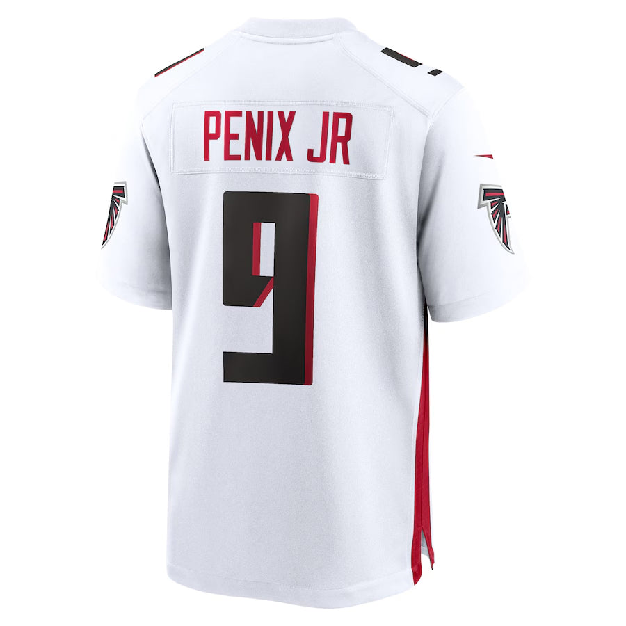 A.Falcons #9 Michael Penix Jr. Player White Home Game Ldoa Stitched Jerseys