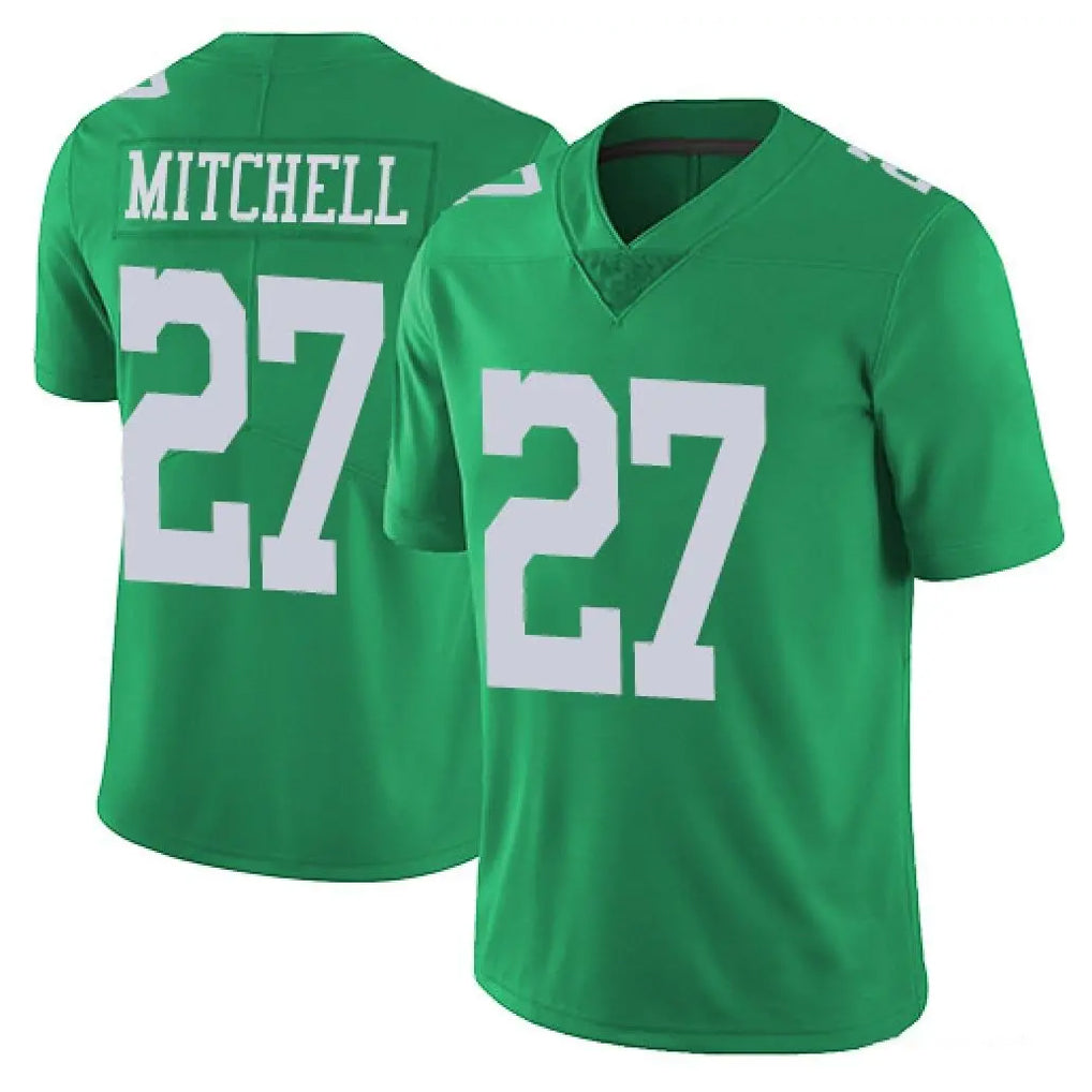 P.Eagles #27 Quinyon Mitchell Player Green Limited Vapor Untouchable Home Game Ldoa Stitched Jerseys