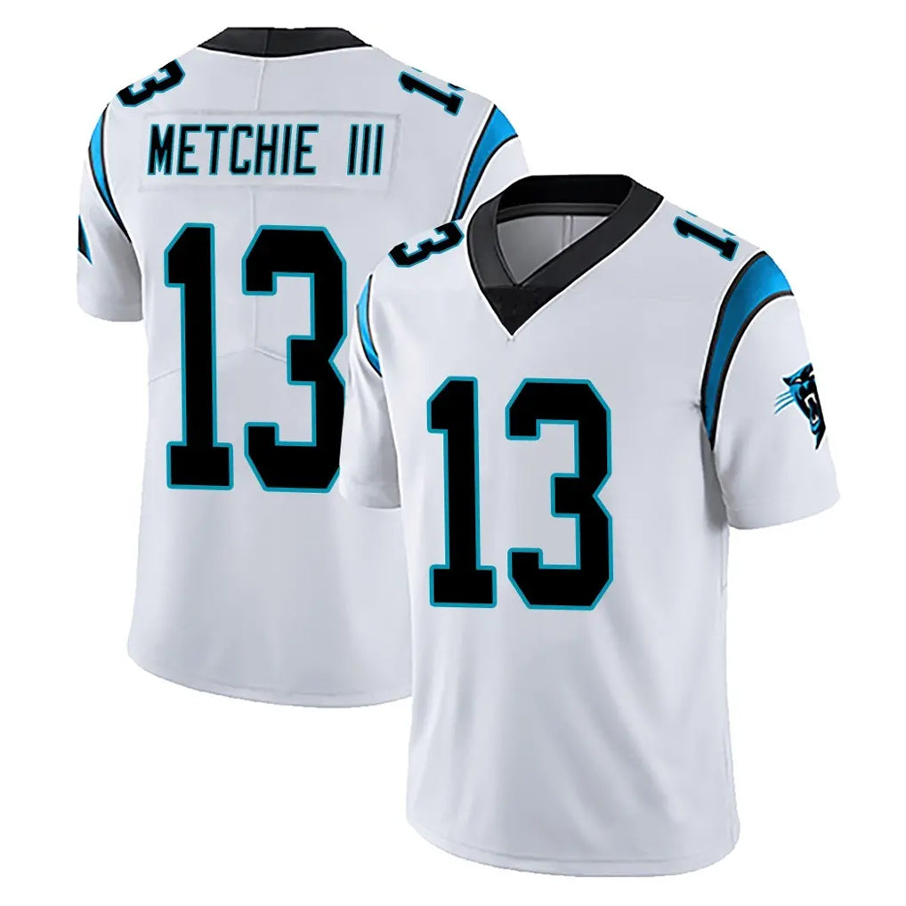 C.Panthers #13 John Metchie III Player White Vapor Untouchable Limited Game Ldoa Stitched Jerseys