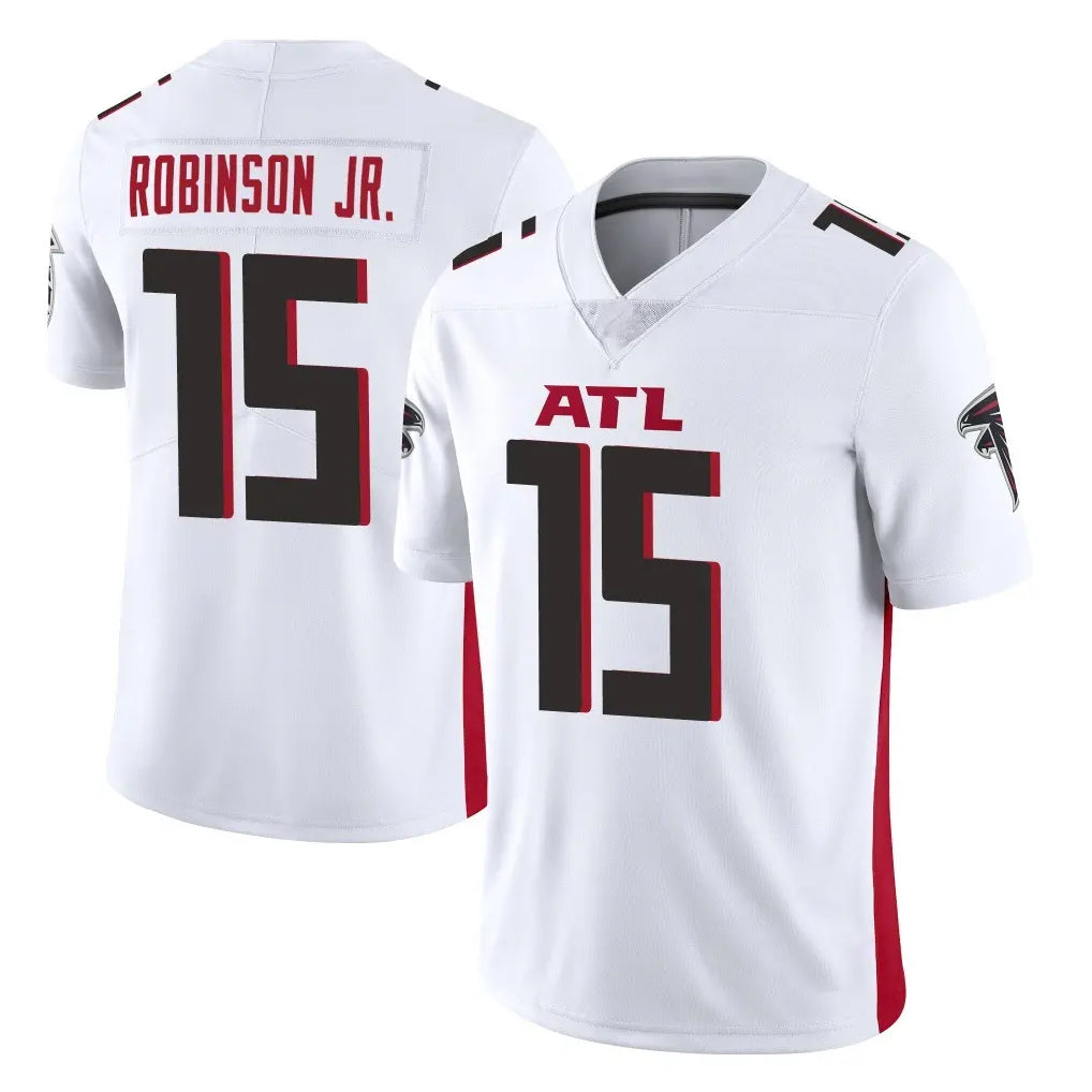 A.Falcons #15 Brian Robinson Player White Vapor Untouchable Limited Home Game Ldoa Stitched Jerseys