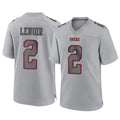 SF.49ers #2 Deommodore Lenoir Player Gray Atmosphere Fashion Home Game Ldoa Stitched Jerseys