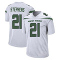 NY.Jets #21 Brandon Stephens Player White Spotlight Home Game Ldoa Stitched Jerseys