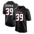 H.Texans #39 Henry To'oTo'o Player Carbon Black Fashion Home Game Ldoa Stitched Jerseys