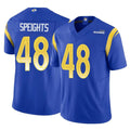 LA.Rams #48 Omar Speights Player Royal Limited Vapor F.U.S.E. Home Game Ldoa Stitched Jerseys