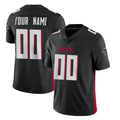 Custom A.Falcons Black Limited Home Game Any Name & Numbers Ldoa Stitched Jerseys
