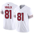 A.Cardinals #81 Travis Vokolek Player White Home Game Ldoa Stitched Jerseys
