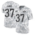 LA.Rams #37 Quentin Lake Player Arctic Camo Salute To Service Limited Game Ldoa Stitched Jerseys