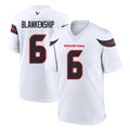 H.Texans #6 Reed Blankenship Player White Home Game Ldoa Stitched Jerseys