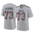 B.Bills #73 Dion Dawkins Player Gray Fashion Home Game Ldoa Stitched Jerseys