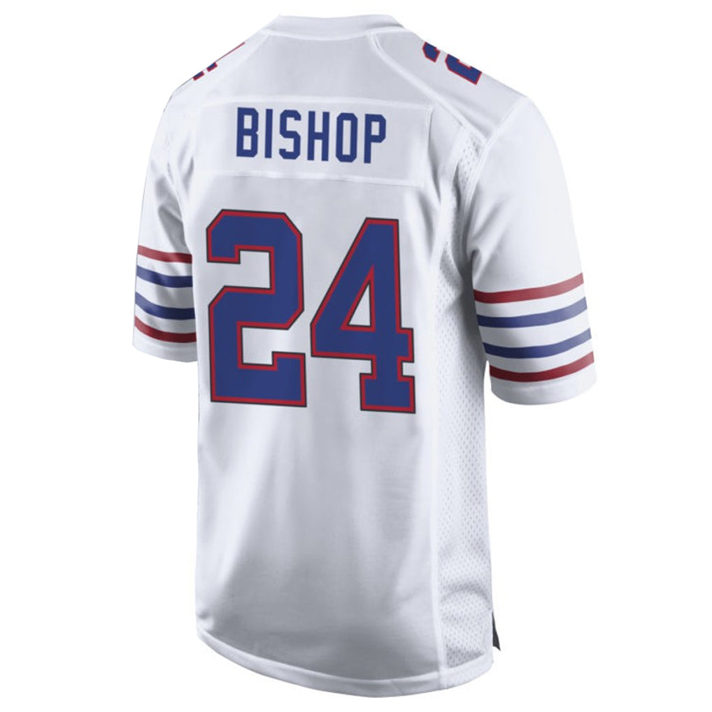 B.Bills #24 Cole Bishop Player White Alternate Limited Home Game Ldoa Stitched Jerseys