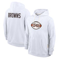 C.Browns ## Browns Blank Player White Salute to Service Hoodie Limited Ldoa Stitched Jerseys