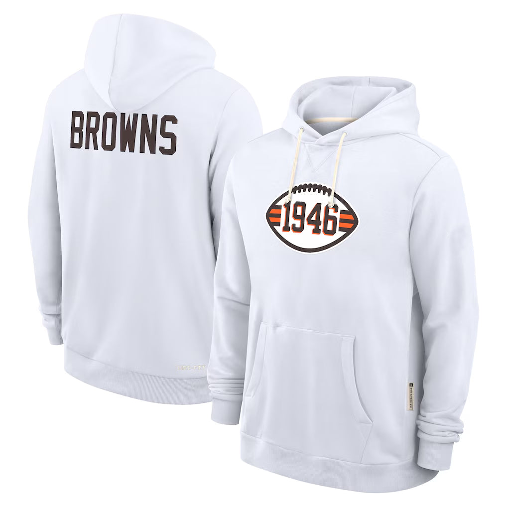 C.Browns ## Browns Blank Player White Salute to Service Hoodie Limited Ldoa Stitched Jerseys