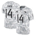 T.Titans #14 Carnell Tate Player Arctic Camo Limited Salute to Service Home Game Ldoa Stitched Jerseys