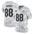 C.Bengals #88 Mike Gesicki Player Arctic Camo Salute to Service Limited Ldoa Stitched Jerseys