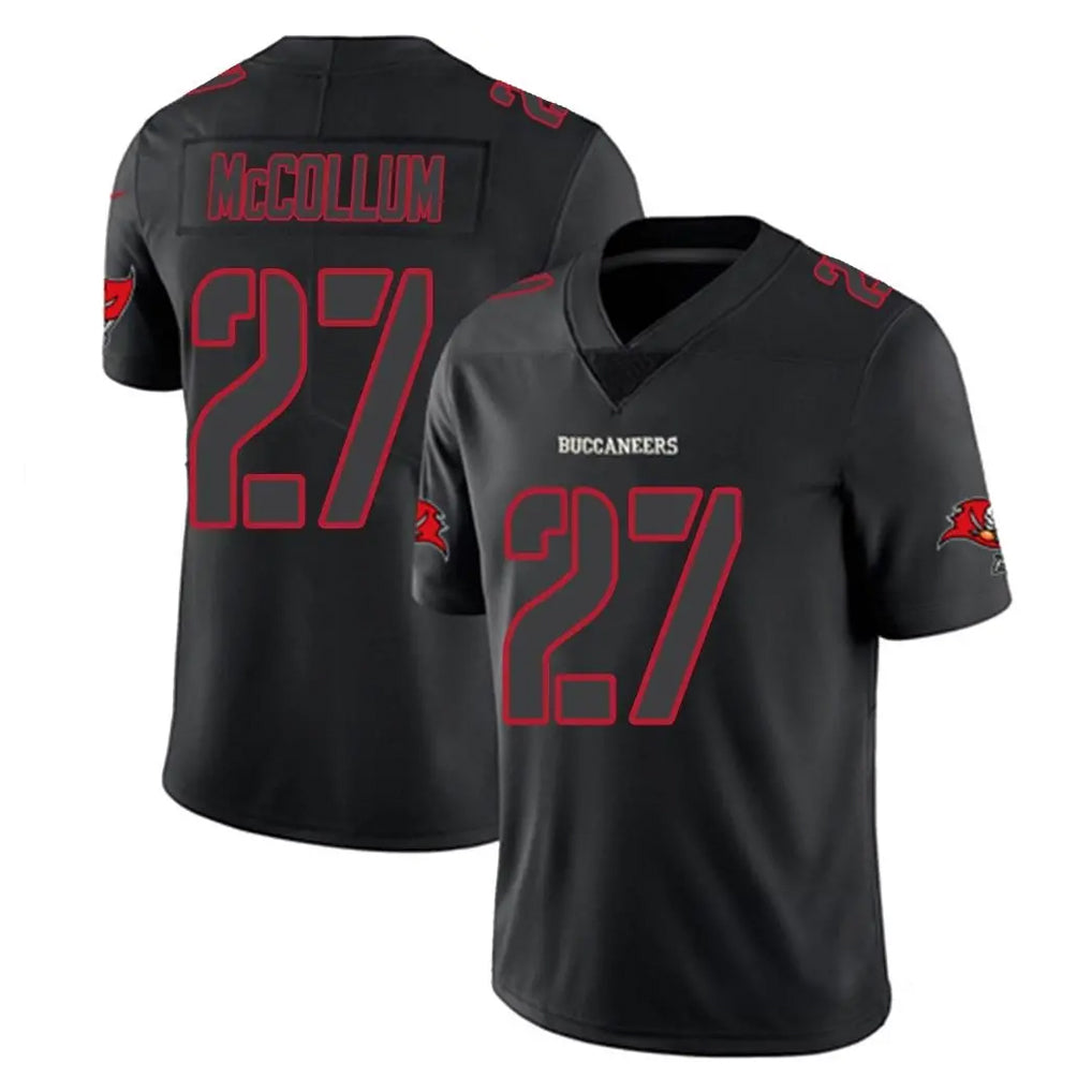 TB.Buccaneers #27 Zyon McCollum Player Black Impact Limited Home Game Ldoa Stitched Jerseys