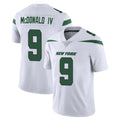 NY.Jets #9 Will McDonald IV Player White Spotlight Limited Vapor Home Game Ldoa Stitched Jerseys