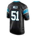 C.Panthers #51 Sam Mills Player Black Game Ldoa Stitched Jerseys