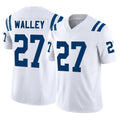 IN.Colts #27 Justin Walley Player White Limited Vapor F.U.S.E. Home Game Ldoa Stitched Jerseys