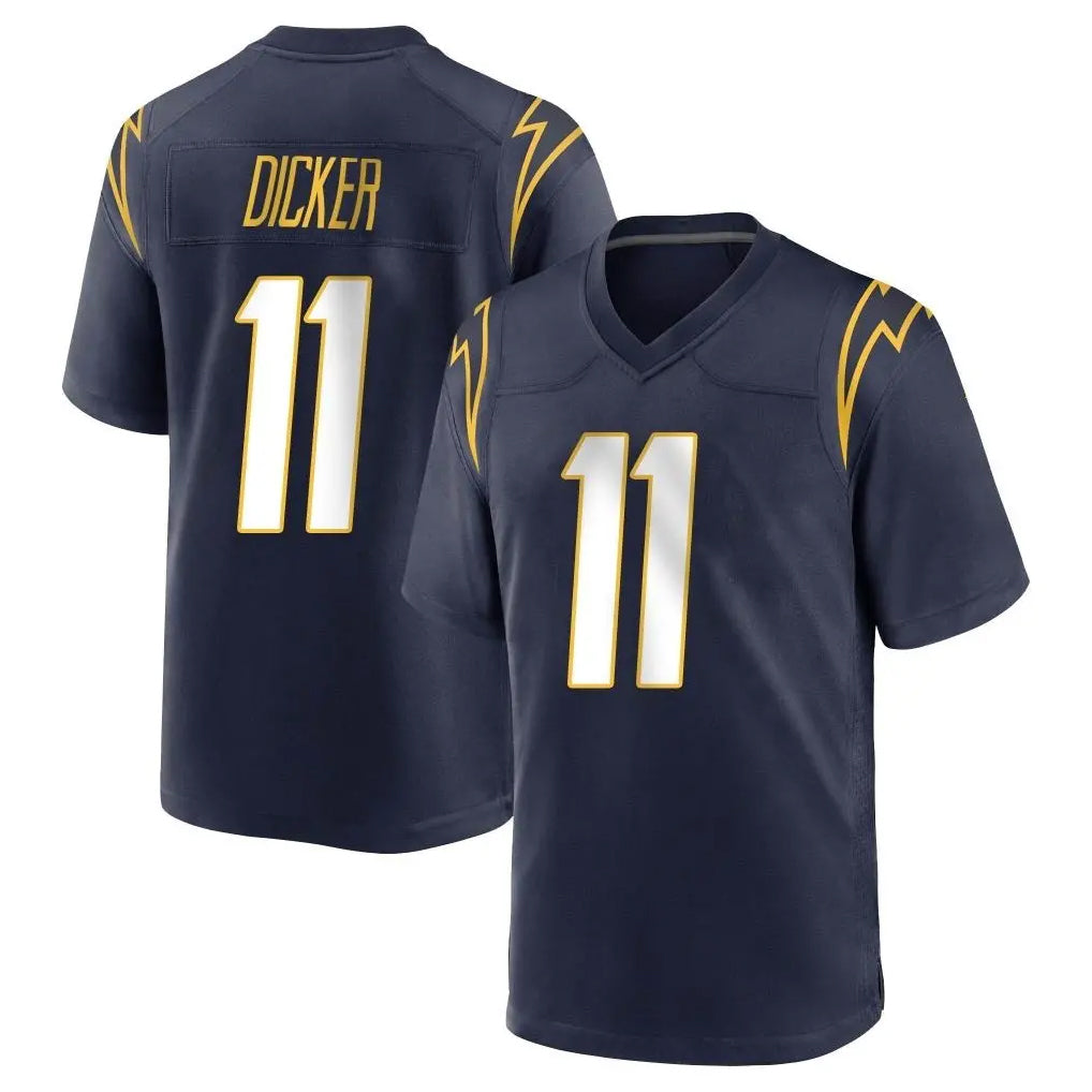 LA.Chargers #11 Cameron Dicker Player Navy Home Game Ldoa Stitched Jerseys