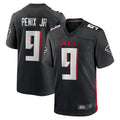 A.Falcons #9 Michael Penix Jr. Player Black Home Game Ldoa Stitched Jerseys
