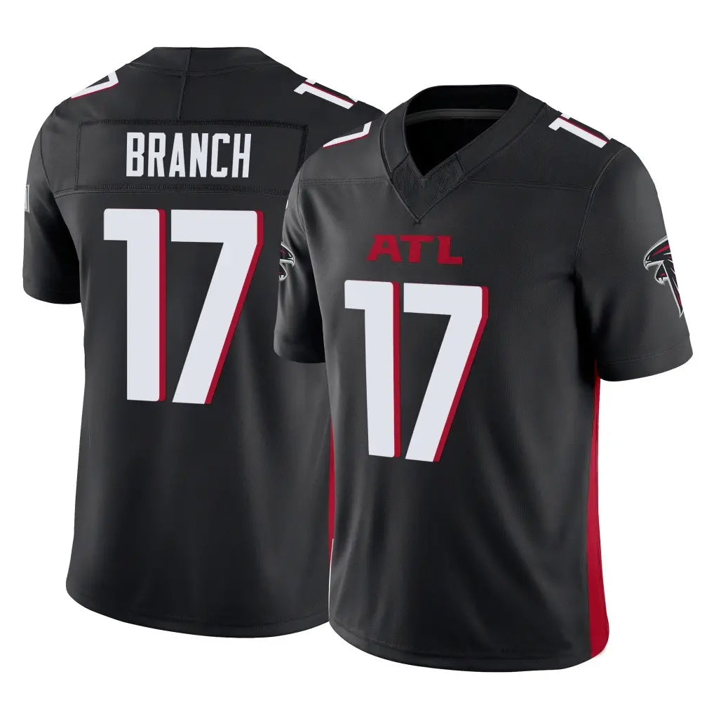 A.Falcons #17 Zachariah Branch Player Black Alternate Vapor F.U.S.E. Limited Ldoa Stitched Jerseys