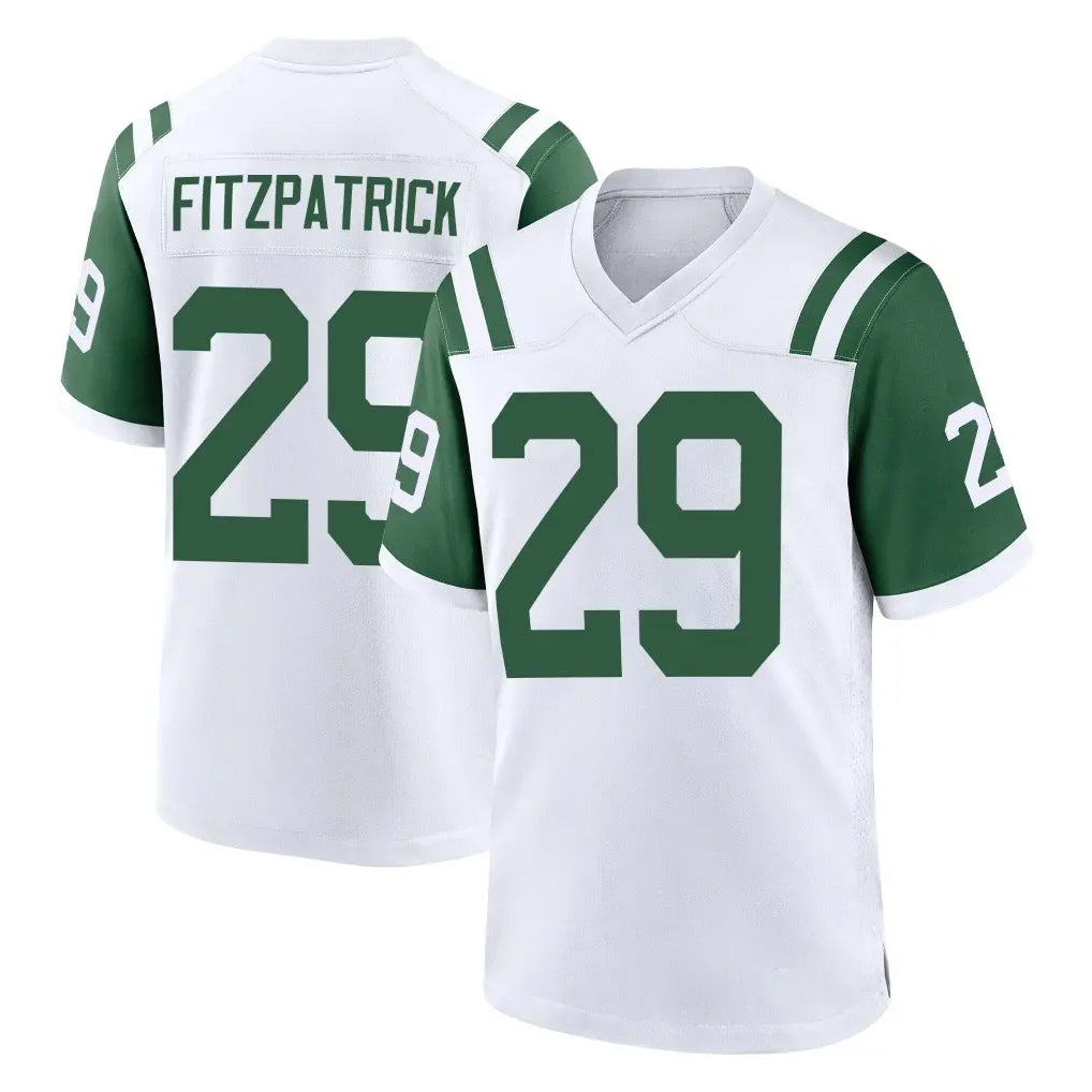NY.Jets #29 Minkah Fitzpatrick Player White Classic Home Game Ldoa Stitched Jerseys