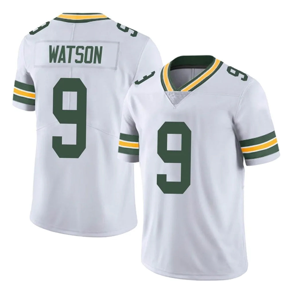 GB.Packers #9 Christian Watson Player White Vapor Untouchable Limited Home Game Ldoa Stitched Jerseys