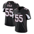 A.Cardinals #55 Dante Stills Player Black Vapor Limited Home Game Ldoa Stitched Jerseys