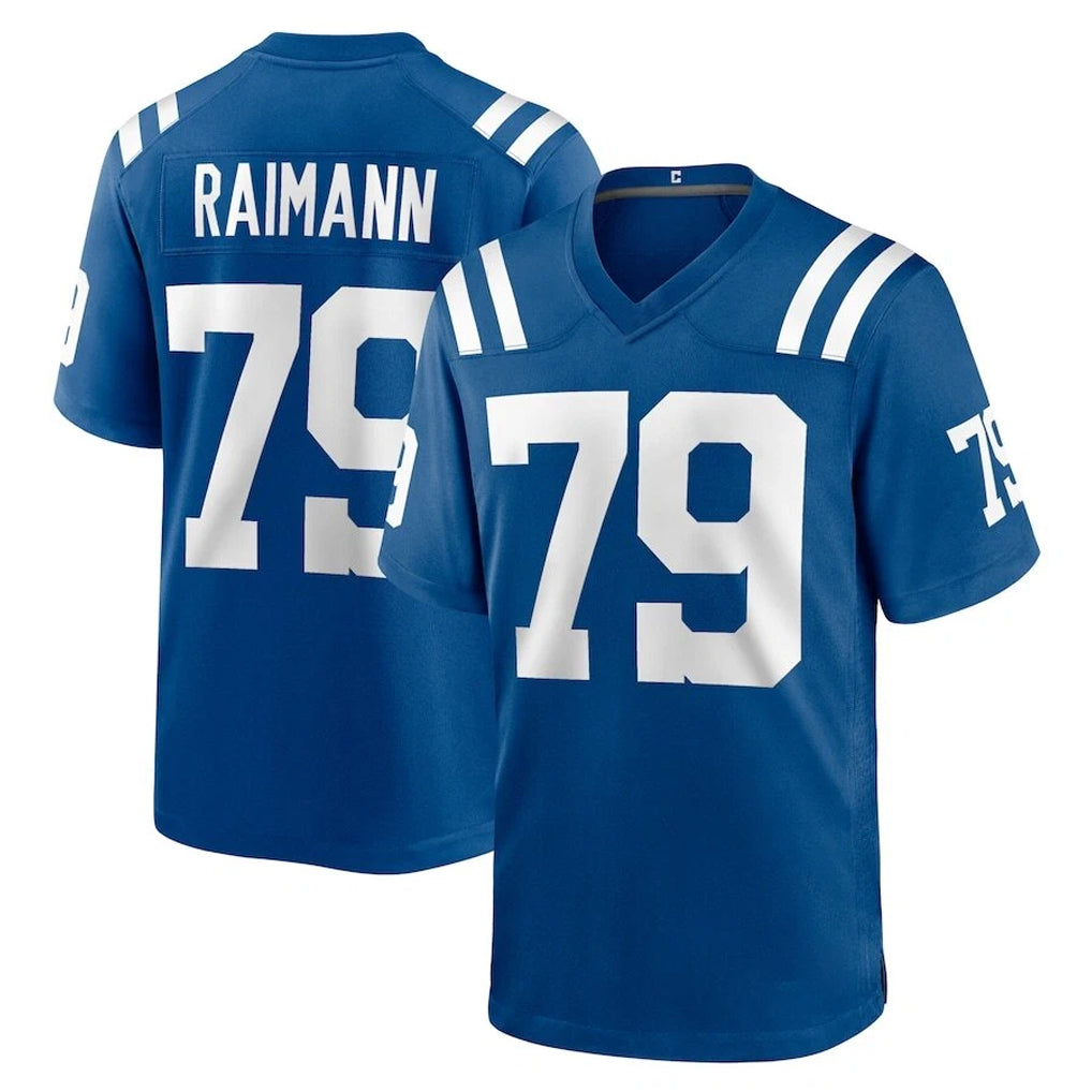 IN.Colts #79 Bernhard Raimann Player Royal Home Game Ldoa Stitched Jerseys