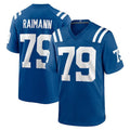 IN.Colts #79 Bernhard Raimann Player Royal Home Game Ldoa Stitched Jerseys