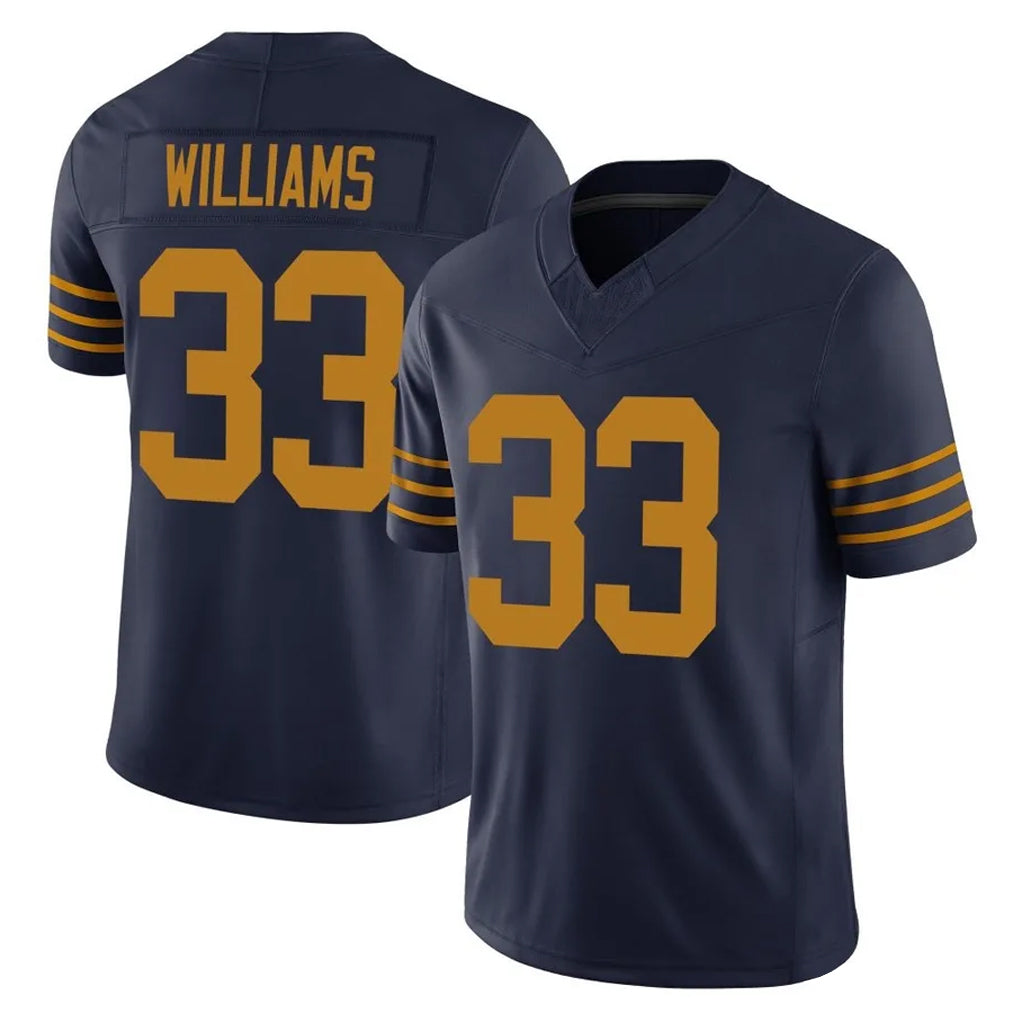 GB.Packers #33 Evan Williams Player Navy The 1923 Classic Vapor F.U.S.E. Home Game Ldoa Stitched Jerseys
