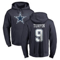 D.Cowboys #9 KaVontae Turpin Player Navy Pullover Hoodies Limited Ldoa Stitched Jerseys