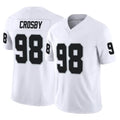 LV.Raiders #98 Maxx Crosby Player White Limited Vapor F.U.S.E. Home Game Ldoa Stitched Jerseys
