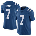 IN.Colts #7 Charvarius Ward Sr. Player Royal Limited Vapor Untouchable Home Game Ldoa Stitched Jerseys