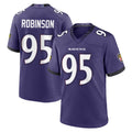 B.Ravens #95 Tavius Robinson Player Purple Limited Home Game Ldoa Stitched Jerseys