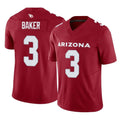 A.Cardinals #3 Budda Baker Player Cardinal Vapor F.U.S.E. Limited Home Game Ldoa Stitched Jerseys