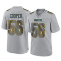 GB.Packers #56 Edgerrin Cooper Player Gray Atmosphere Fashion Home Game Ldoa Stitched Jerseys
