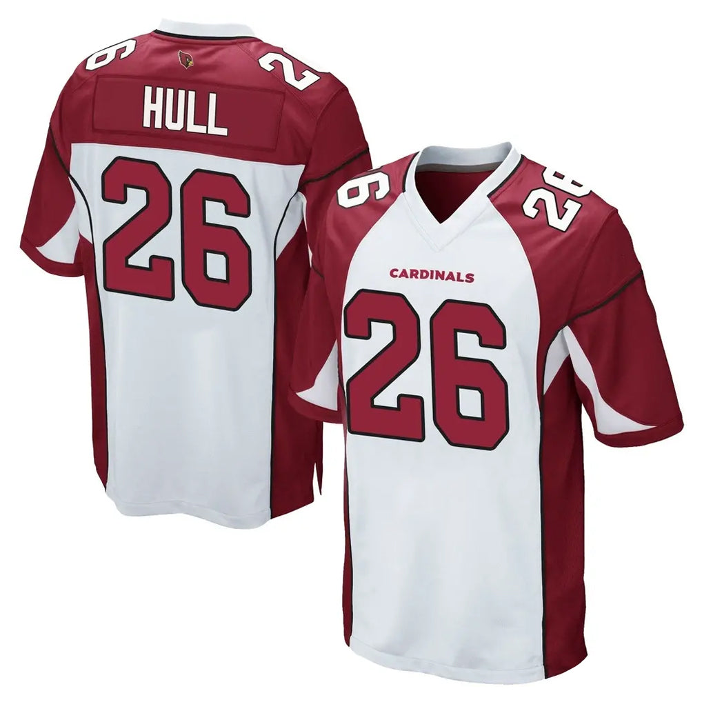 A.Cardinals #26 Evan Hull Player White Cardinal Home Game Stitched Jerseys
