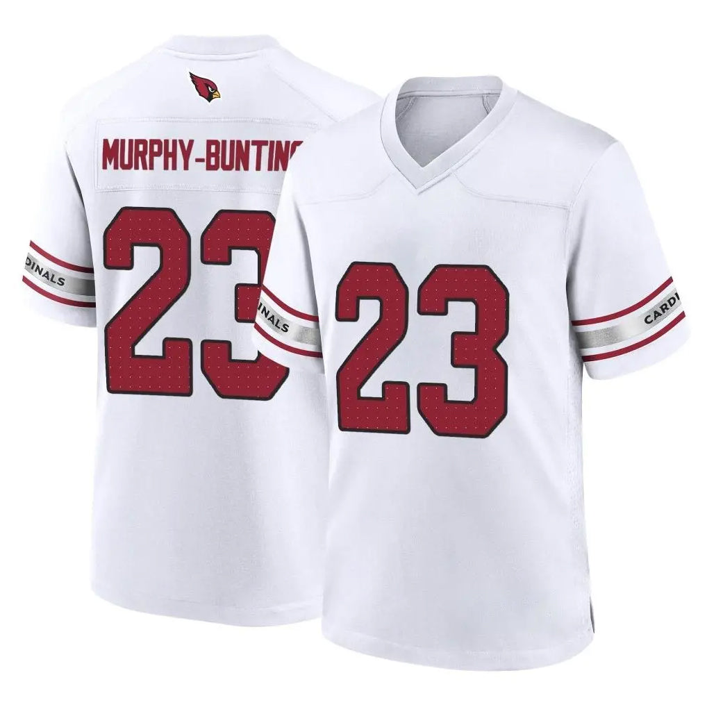 A.Cardinals #23 Sean Murphy-Bunting Player White Home Game Ldoa Stitched Jerseys