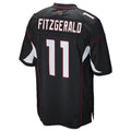 A.Cardinals #11 Larry Fitzgerald Player Black Game Ldoa Stitched Jerseys